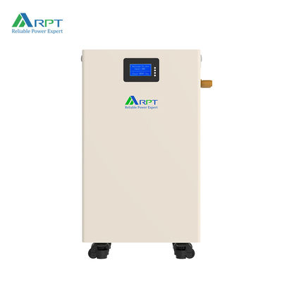 Un buen precio. Serie de almacenamiento de energía de baterías de iones de litio para el hogar solar - 51.2V (100Ah/200Ah) Modelo de rueda - 5kWh/10kWh en línea
