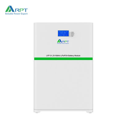 calidad Sistema de almacenamiento de energía residencial avanzado: 5120Wh/10240Wh opciones con capacidades de 100Ah/200Ah fábrica