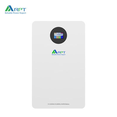 calidad Sistema de almacenamiento de energía de baterías de iones de litio montado en la pared (5kWh/10kWh) con pantalla circular fábrica