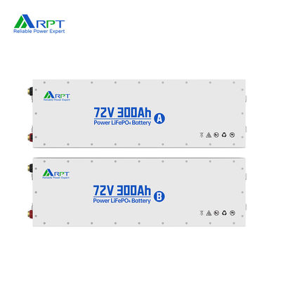 Batería de caravana de 72V 300Ah Almacenamiento 3000 veces de ciclo profundo Batería de caravana