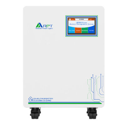 Un buen precio. RPT Batería de litio para uso doméstico con montaje en ruedas Almacenamiento de energía solar 5.12kWh/10.24kWh/14.34kWh en línea